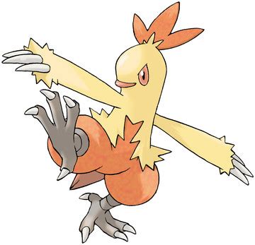 when does combusken evolve